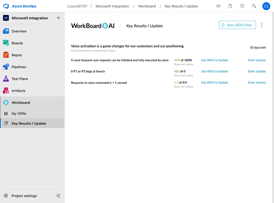 Azure DevOps Integration